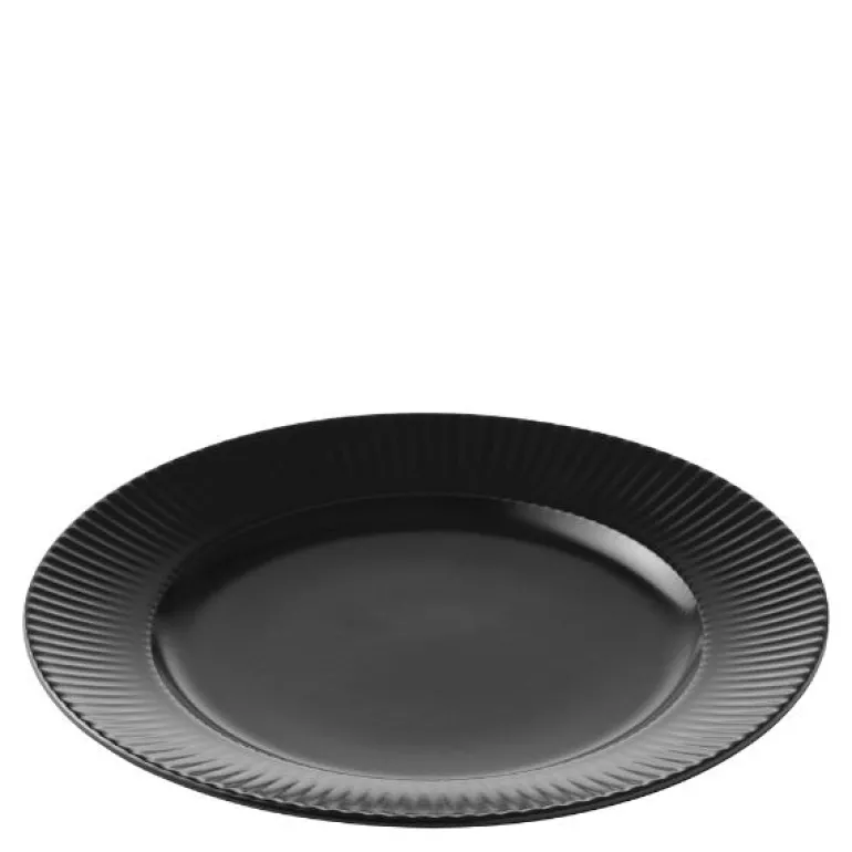 Groovy stentøy frokost tallerken 21 cm svart