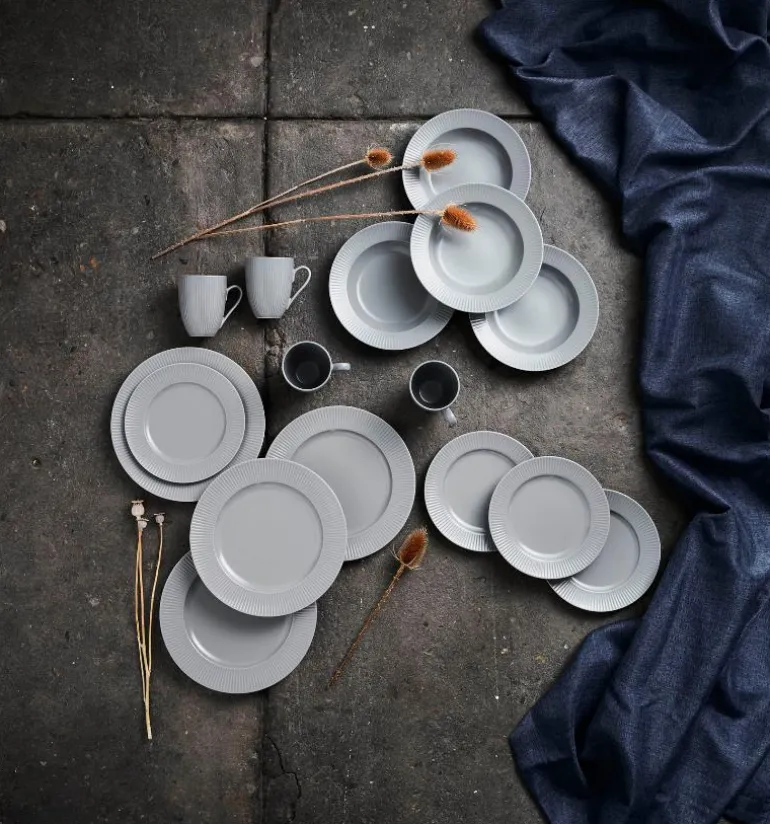 Groovy stentøy frokosttallerken 21 cm grå