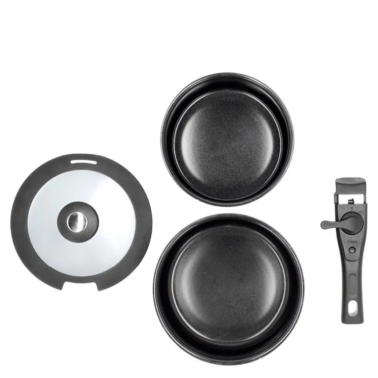 Grytesett avtakbart håndtak 1,1/2,4L aluminium/keramisk