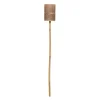 Hage Fakkel lysfakkel 10x7 cm mocca/bambus