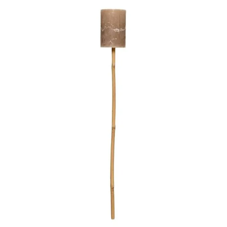 Hage Fakkel lysfakkel 10x7 cm mocca/bambus