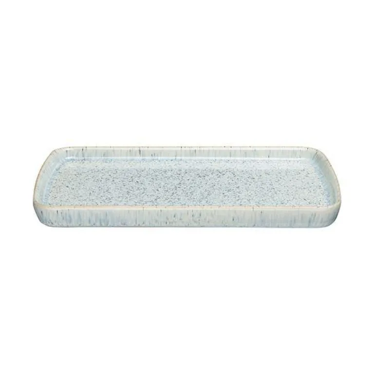 Halo Speckle rektangulært fat 14,5x26 cm