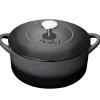 Halo støpejernsgryte 26 cm svart