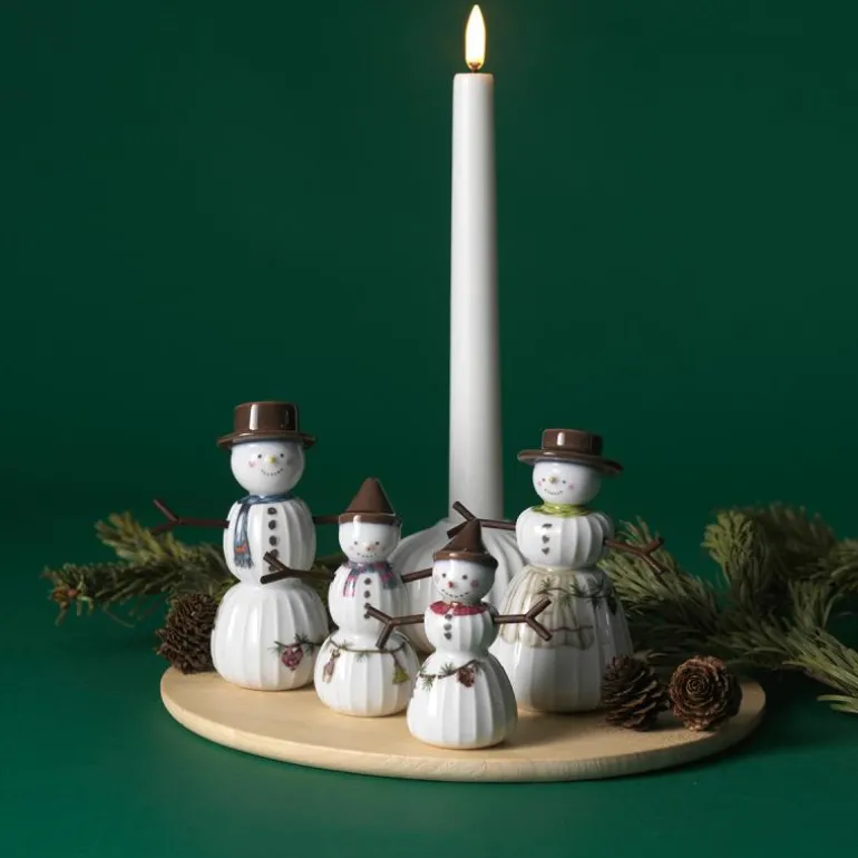 Hammershøi Christmas snøkone 11 cm hvit m/ dekor