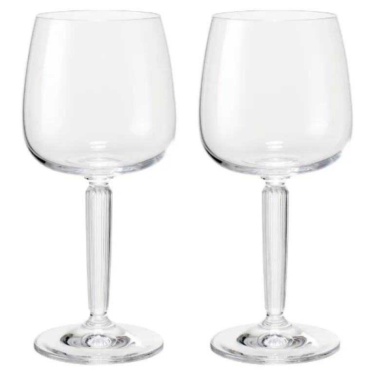 Hammershøi hvitvinsglass 35 cl 2 stk klar
