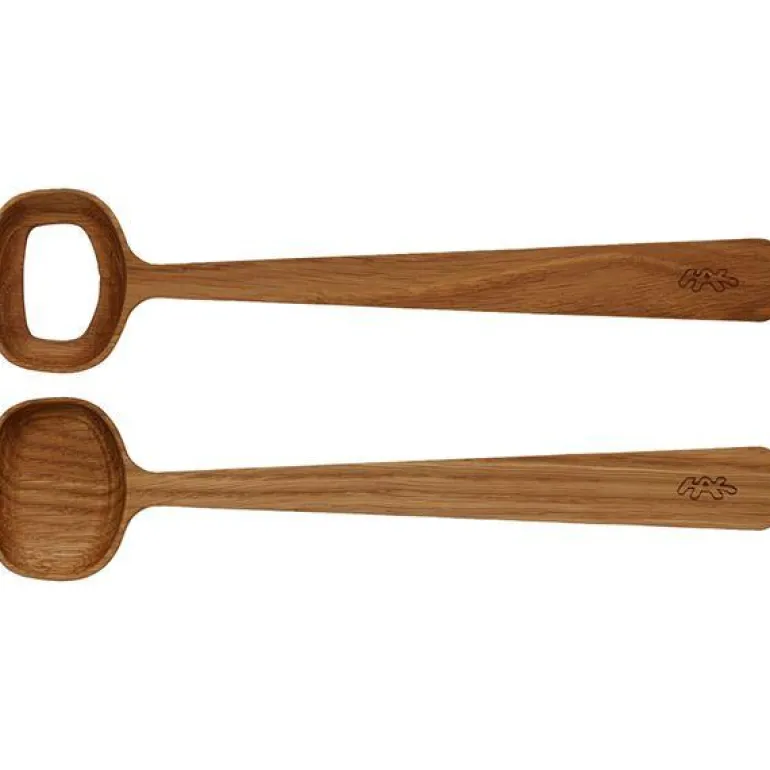 Hammershøi salatbestikk 27 cm tre