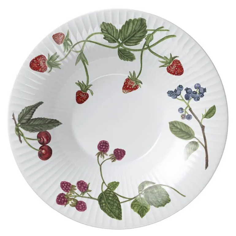Hammershøi Summer dyp tallerken 21 cm summer berries