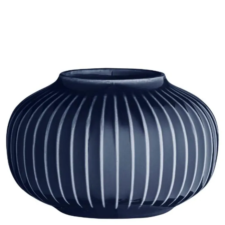 Hammershøi telysholder 6,5 cm indigo