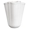 Hammershøi unfold vase 16,5 cm hvit