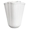 Hammershøi unfold vase 20,5 cm hvit