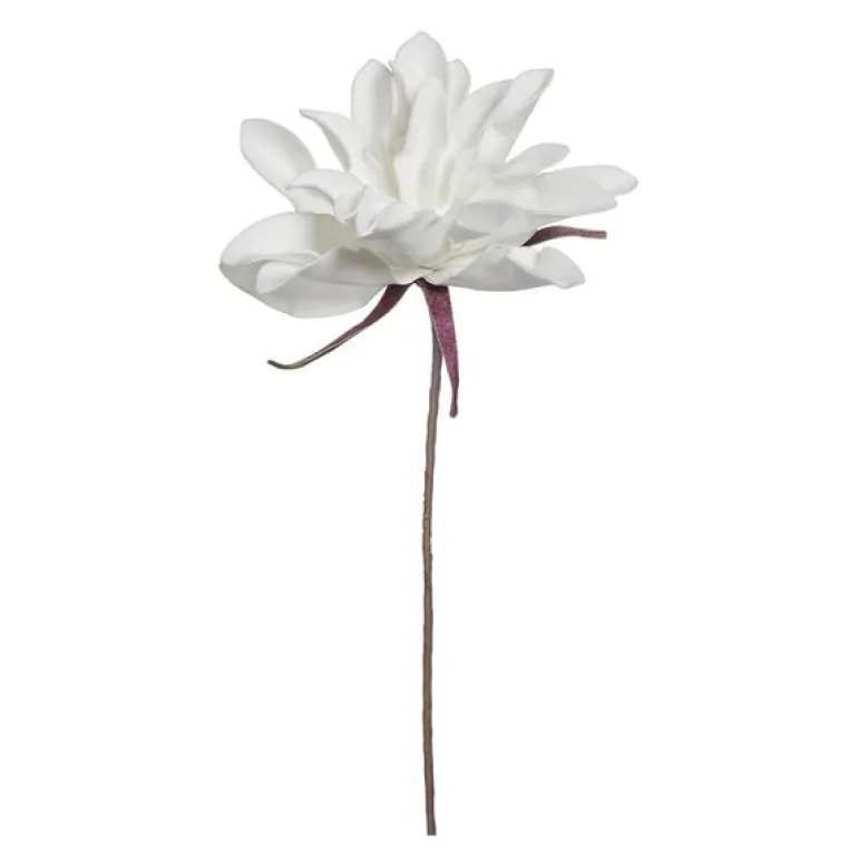 Happia dekorasjonsblomst 57 cm hvit