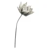 Happia dekorasjonsblomst skum 17x26 cm grå