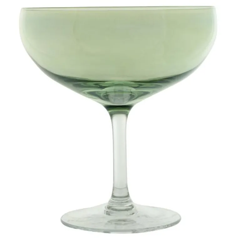 Happy champagneglass 28 cl grønn