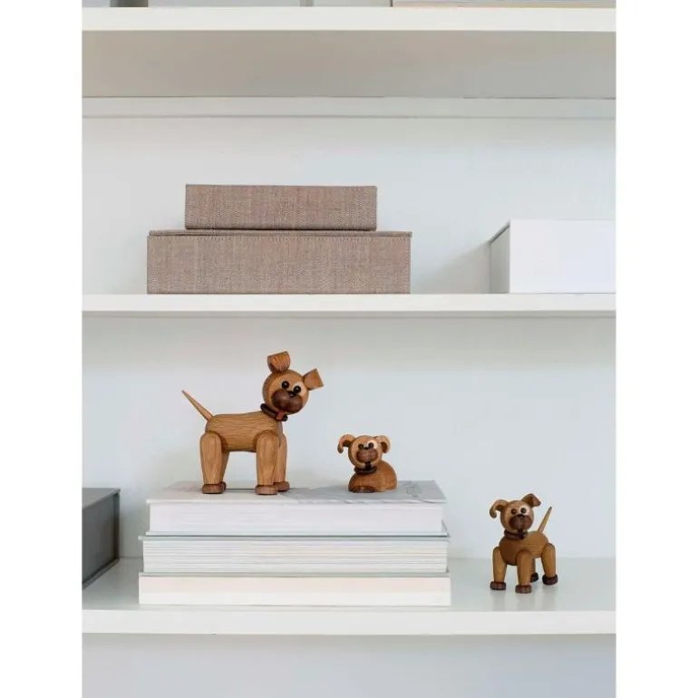 Happy figur 13,5 cm eik