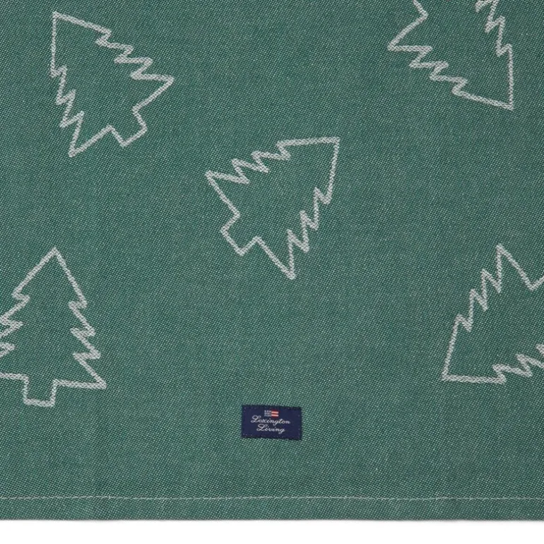 Happy Holidays jacquard kjøkkenhåndkle 50x70 cm grønn