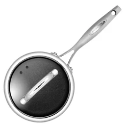 HaptIQ kasserolle m/lokk 1,8L rustfri