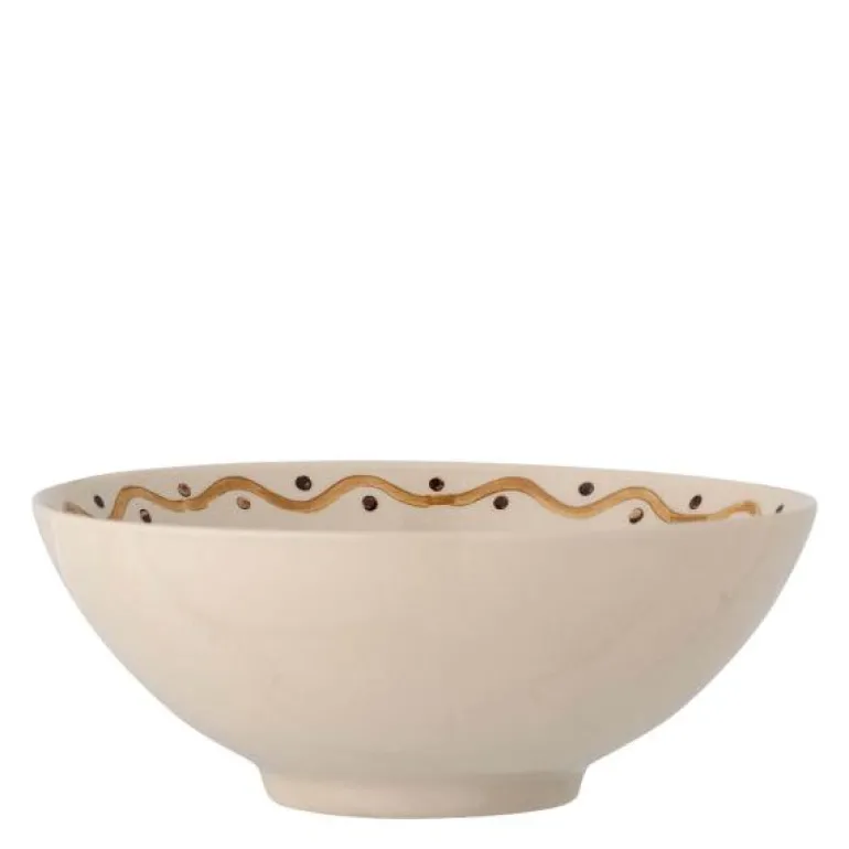 Heikki skål 19 cm natur