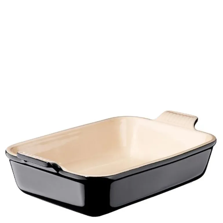 Heritage rektangulær form 32x24 cm black