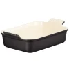 Heritage rektangulær form 26x19 cm black