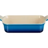 Heritage rektangulær ildfast form 26 cm azure