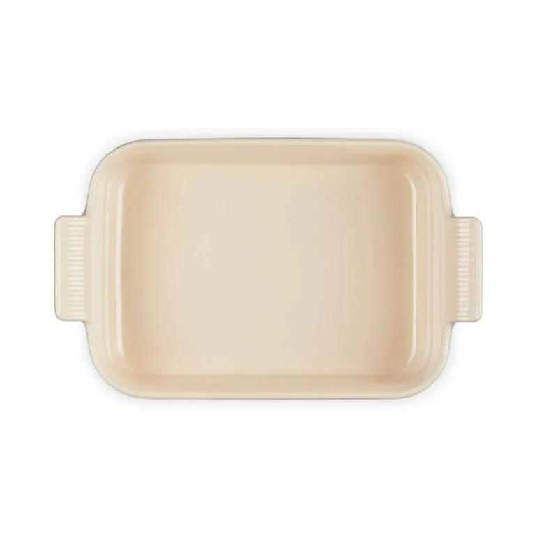 Heritage rektangulær ildfast form 26 cm flint
