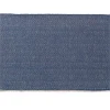 Herringbone brikke blå