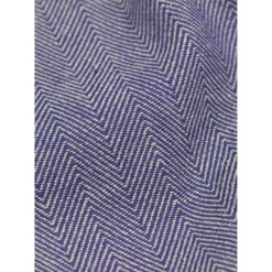 Herringbone duk 150x320 cm blå