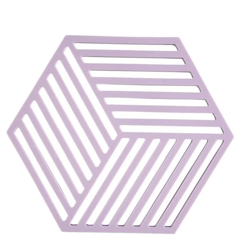 Hexagon bordskåner 16 cm lupine