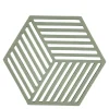 Hexagon bordskåner 16 cm rosemary