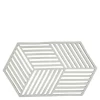 Hexagon bordskåner 24 cm warm grey