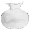 Hilke x Skruf Perla vase 23 cm klar