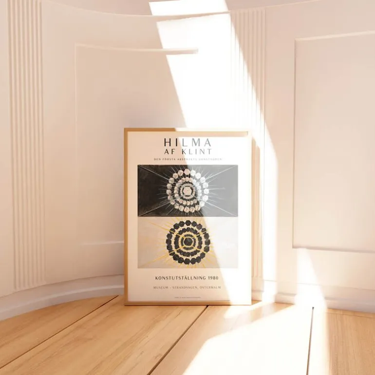 Hilma af Klint x PSTR Studio poster 30x40 cm hilma af klint art exhibition