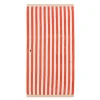Håndkle blokkstriper 30x50 cm peach melon