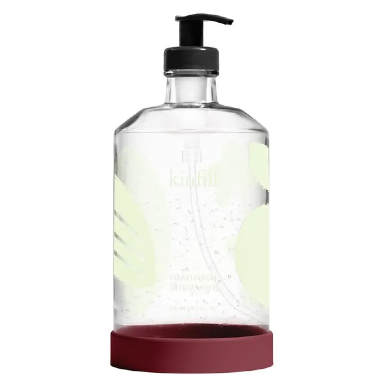 Håndsåpe med glassdispenser 375 ml bergamote