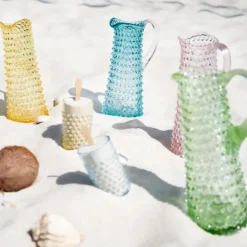 Hobnail karaffel 1L citrine