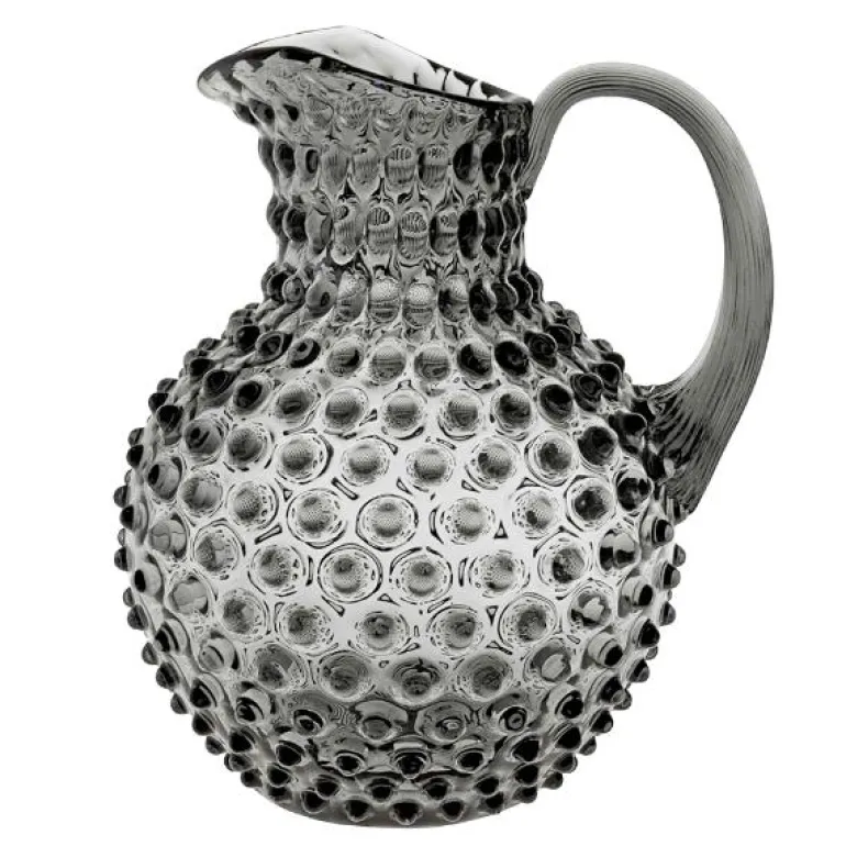 Hobnail karaffel 2L grey smoke