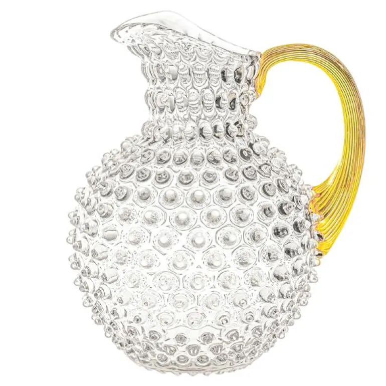 Hobnail karaffel 2L klar med gullhåndtak