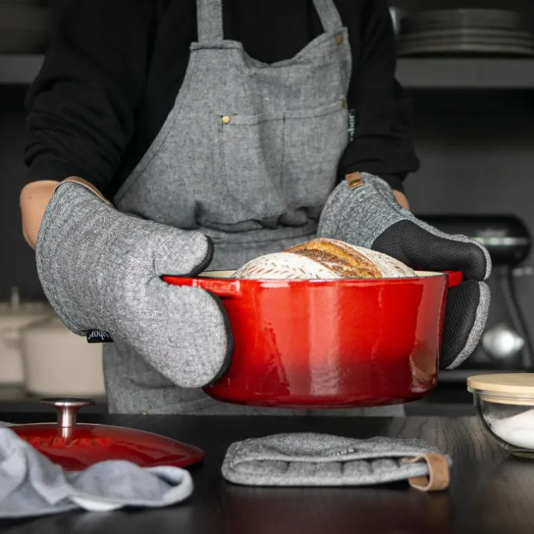 Home grillvott venstre grå