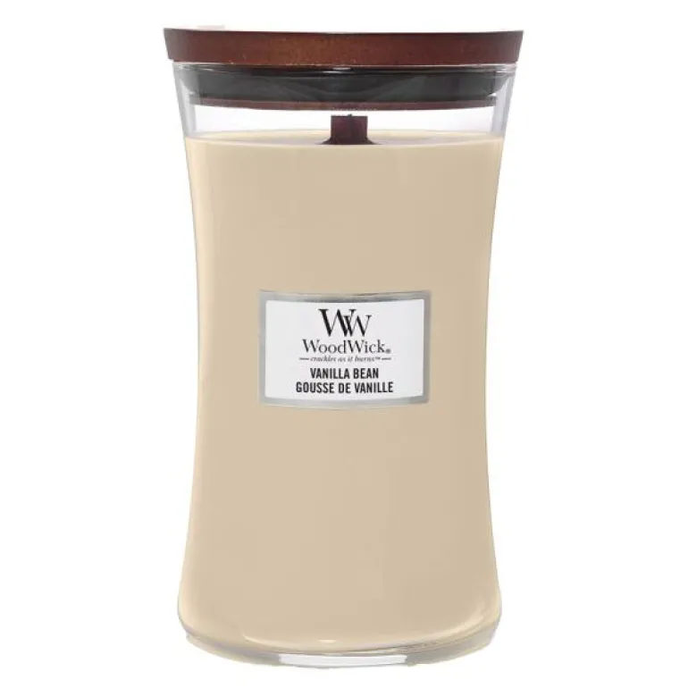 Hourglass duftlys stor vanilla bean