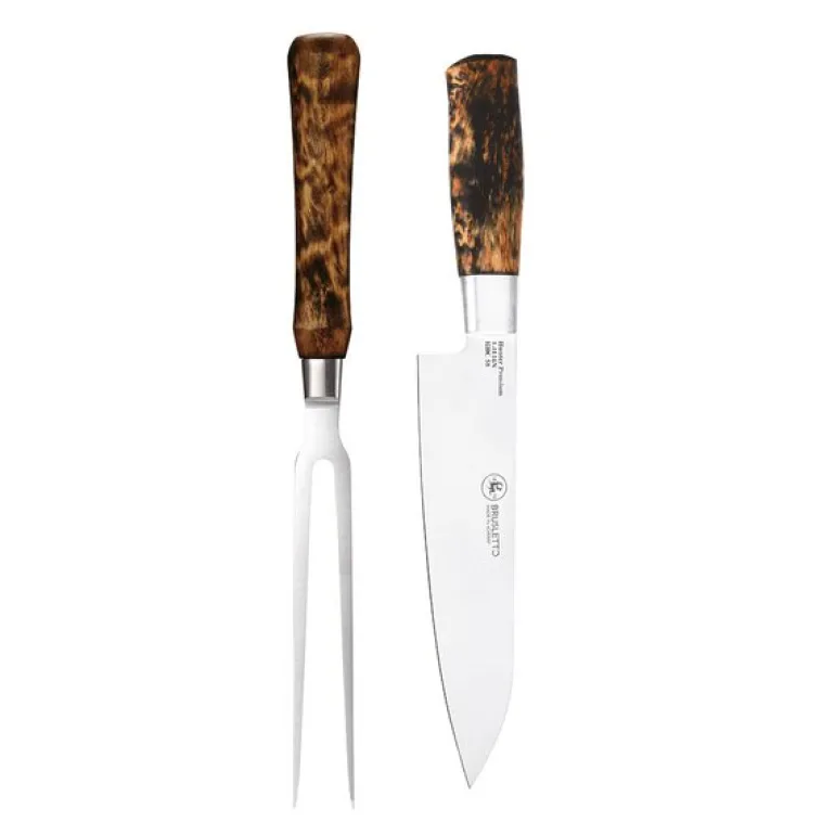 Hunter Premium Chef tranchersett 2 deler masurbjørk