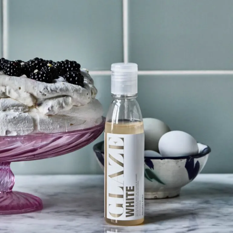 Hvit glasur 150 ml