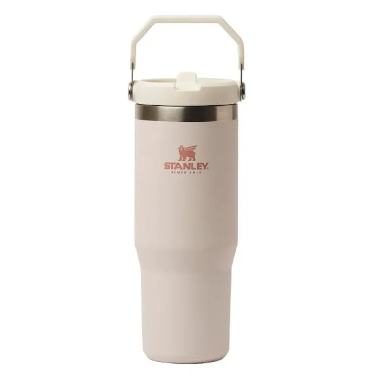 Iceflow flip straw tumbler termoflaske 0,89L rosa