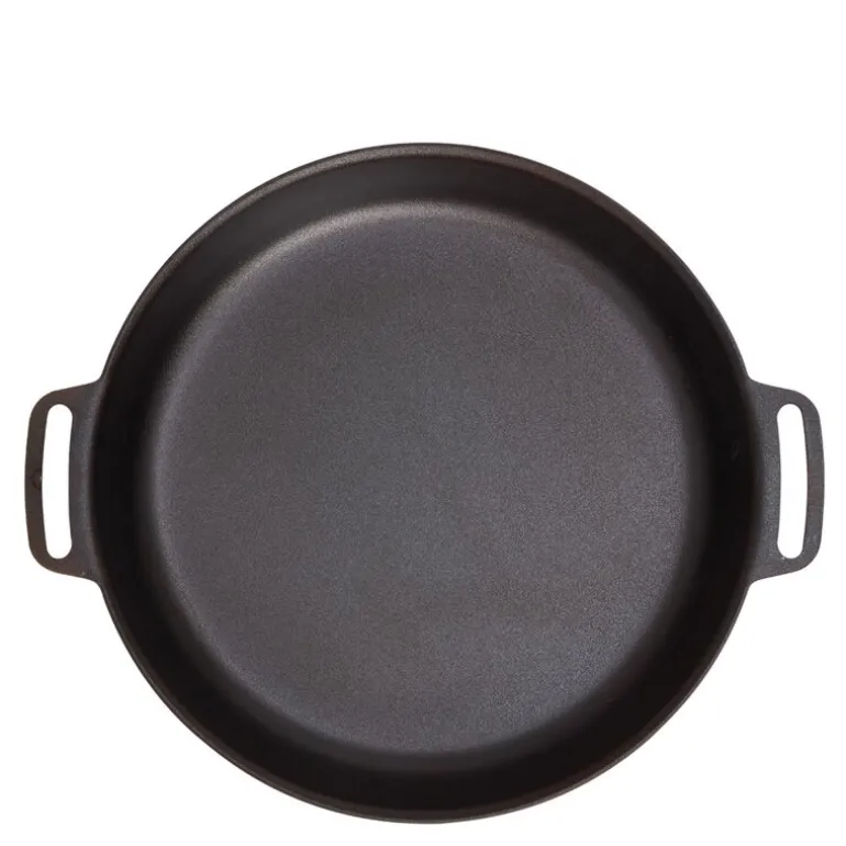 Ildfast form karbonstål 28 cm svart