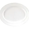 Intaglio ovalt fat 33 cm hvit
