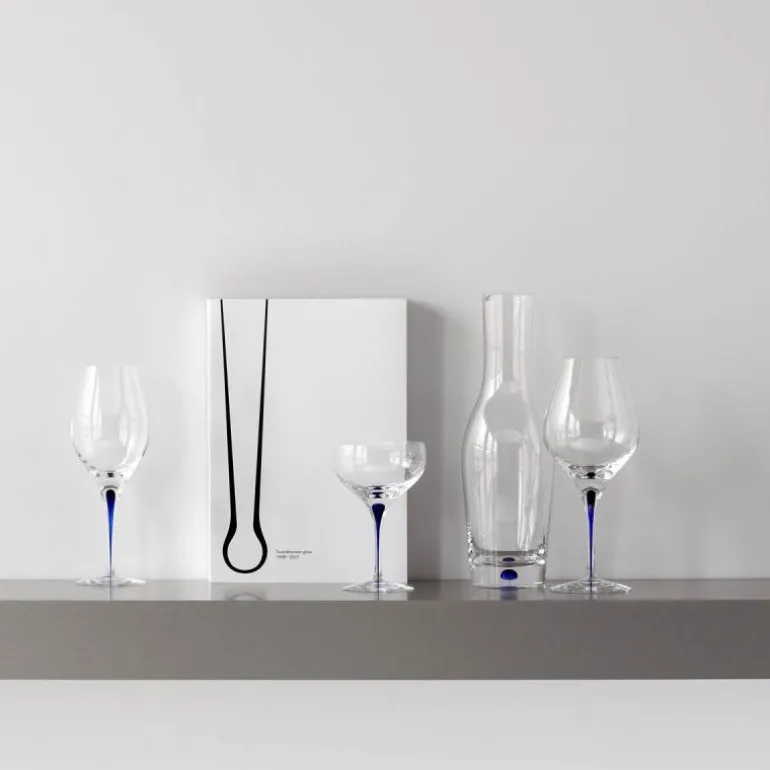 Intermezzo karaffel 112 cl blå