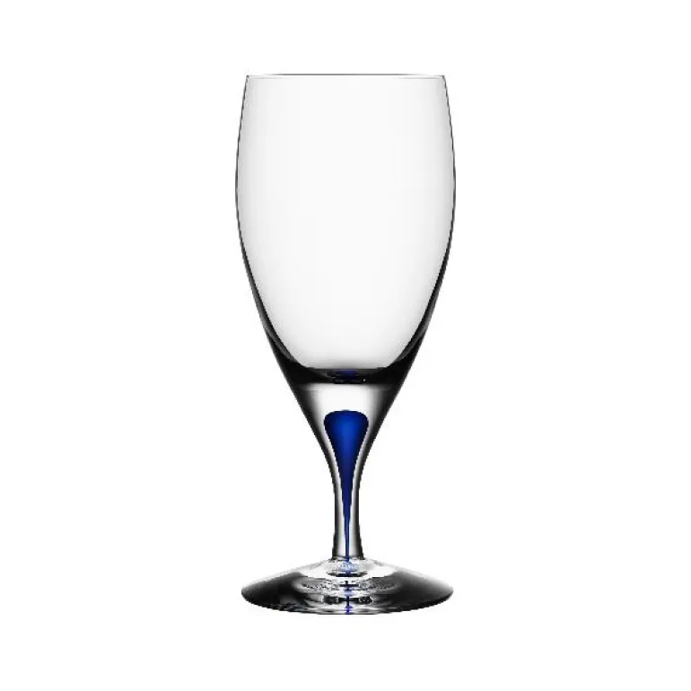Intermezzo vannglass 47 cl blå