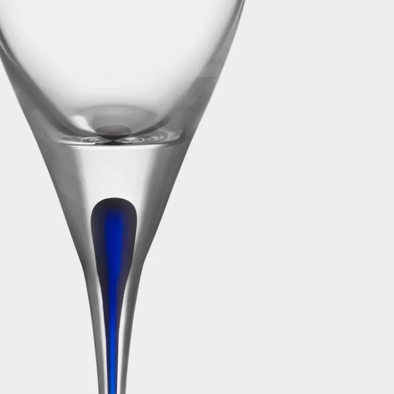 Intermezzo vinglass 19 cl blå