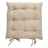 Ivenne sittepute 45x45 cm oker