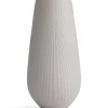 Jasper Folia høy vase 31 cm mink