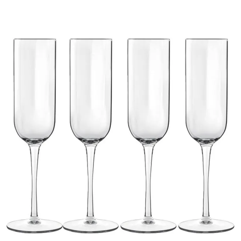 Jazz champagneglass 21 cl 4 stk